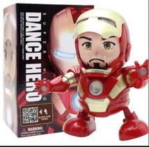 Robo Homem Ferro Tony Stark Brinquedo Dança Presente Criança