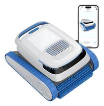 Robô Inteligente Limpeza Automática Piscinas Sem Fio App Branco 127/220v Robô Inteligente Limpeza Automática Piscinas Sem Fio App Branco 127/220v