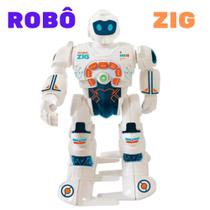 Robô Inteligente Zig - Ensina Inglês - Polibrinq