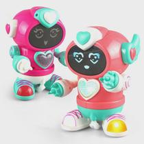 Robo Lady Com Facial Digital Luz E Som Dançante Meninas