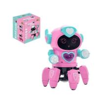 Robô Lady Face Digital Infantil Dançante Som Luz Menina - Art Brink