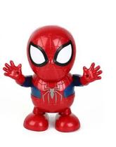 Robo LED Spiderman Presente p Bebês,Crianças Brinquedos Electronic Pets Dancing Toy com Swing Light, Música