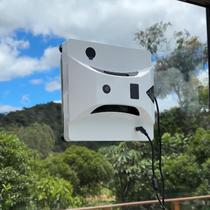 Robo Limpa Vidro Janela Vidraça Vácuo Controle Remoto Limpeza Automática Interno Externo Alça de Segurança Robo Limpa Vidro Janela Vidraça Vácuo Controle Remoto Limpeza Automática Interno Externo Alça de Segurança