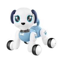 Robô Pet Interativo Infantil com Controle Remoto Anda Toca Música Luzes Robô Pet Interativo Infantil com Controle Remoto Anda Toca Música Luzes