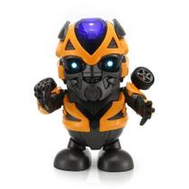 Robô que Dança com Luz e Música Herói que sabe Dança.