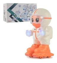Robô Que Dança Gira Com Luzes Led E Musical - Brinquedo - Brinquedo Infantil