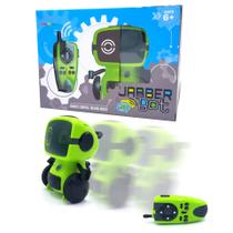 Robô RC inteligente MUKIKIM JabberBot com programação e walkie talkie
