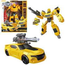 Robo Robo Bee General 30CM Transformável Carro Esportivo
