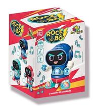 Robo Rock Brinquedo Infantil Com Luz Som Movimento + Nf