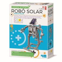 Robô Solar Brinquedo Educativo Robótica 4M
