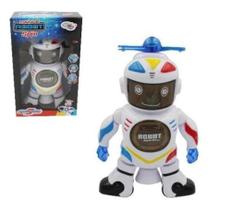 Robo spin dancante com luz e musica - 3797 - Wellmix
