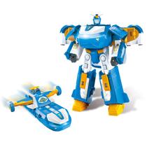 Robô transformador de aeronaves Toy Super Wings World com luz Robô transformador de aeronaves Toy Super Wings World com luz
