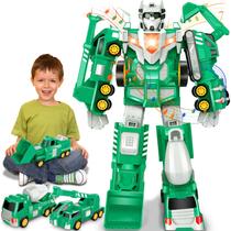 Robô Transformador Laradola 5 em 1 - Brinquedo para Crianças de 4 a 8 Anos