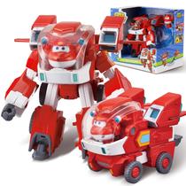 Robô transformador Super Mecha da Toy Super Wings Jett 18 cm Robô transformador Super Mecha da Toy Super Wings Jett 18 cm