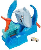Robô Tubarão Hot Wheels - Mattel