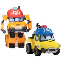 Robocar Poli - Pacote com 2 Robôs Transformáveis (Mark + Bucky)