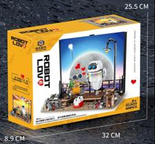 Robot love wall-e e Eva painel 3D com 1128 peças para montar Robot love wall-e e Eva painel 3D com 1128 peças para montar