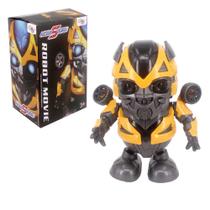 robot movie bumblebee robô que dança - wellmix