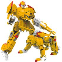 Robot Toy Wenbeier Animal se transforma em boneco de ação de tigre