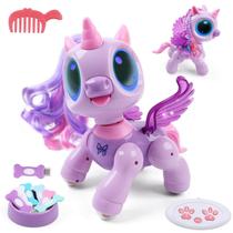 Robot Unicorn Toy BIRANCO. para meninas de 3 a 5 anos com controle remoto