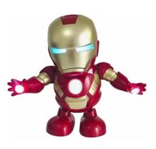 Robozinho Dançante Homem De Ferro Iron Man Marvel Super Hero