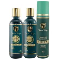 Robson Peluquero - Kit Matizador Green 2X300Ml + Leave-In