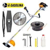 Roçadeira 43cc Vr430s Vulcan + Faca De 40 Dentes Com Videa