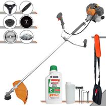 Roçadeira 6 Em 1 Tekna RL430P 43cc Com Carretel + Faca 2 Pontas + Faca 3 Pontas + Faca 40 Dentes + Faca 80 Dentes + Escova de Aço + ÓLEO STIHL 2T Roçadeira 6 Em 1 Tekna RL430P 43cc Com Carretel + Faca 2 Pontas + Faca 3 Pontas + Faca 40 Dentes + Faca 80 Dentes + Escova de Aço + ÓLEO STIHL 2T