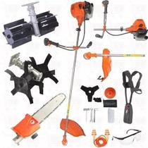 Roçadeira 63Cc 10 Em 1 Enxada, Arado, Motopoda
