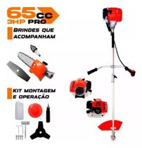 Roçadeira 63cc 3,2kw Gasolina