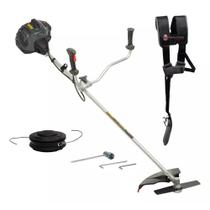 Roçadeira À Gasolina 44,8cc Branco Elite Br220 Profissional