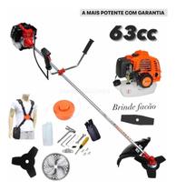 Roçadeira À Gasolina 53cc ST580AT - Siga Tools Potente Densa Acessórios