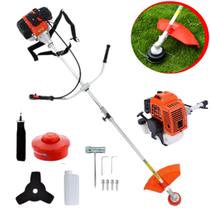 Roçadeira A Gasolina 62cc para Corte de Grama Potente Nova