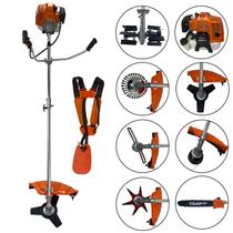 Roçadeira a Gasolina Aparador de Grama Bipartida 52cc 2,5HP Multifuncional Profissional Carbon Fak Roçadeira a Gasolina Aparador de Grama Bipartida 52cc 2,5HP Multifuncional Profissional Carbon Fak