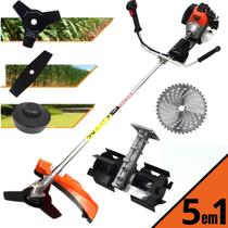 Roçadeira a Gasolina com Enxada Capinadeira Importway IWRGM2T5X163 3hp 63cc Performance Superior a Kawashima, Nakashi, Carbon Fak...