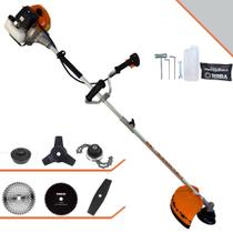 Roçadeira À Gasolina Terra GRHB430 Bi-Partida 43cc 1,7HP 12.000rpm Aparador de Grama Completo 6 Em 1 Com Carretel + Faca 2 Pontas + Faca 3 Pontas + Faca 40 Dentes de Vídea + Faca 80 Dentes + Trimmer Roçadeira À Gasolina Terra GRHB430 Bi-Partida 43cc 1,7HP 12.000rpm Aparador de Grama Completo 6 Em 1 Com Carretel + Faca 2 Pontas + Faca 3 Pontas + Faca 40 Dentes de Vídea + Faca 80 Dentes + Trimmer