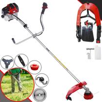 Roçadeira À Gasolina Toyama RT52-L 2T 2HP 52cc Alta Performance Com Carretel Nylon + Faca 2 Pontas + Faca 3 Pontas + Faca 40 Dentes Vídea + Trimmer Roçadeira À Gasolina Toyama RT52-L 2T 2HP 52cc Alta Performance Com Carretel Nylon + Faca 2 Pontas + Faca 3 Pontas + Faca 40 Dentes Vídea + Trimmer