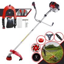 Roçadeira À Gasolina Toyama RT52L 52cc 2T 2HP 5 Em 1 Com Carretel de Nylon + Lâmina 2 Pontas + Lâmina 3 Pontas + Lâmina 6 Pontas + Lâmina 80 Dentes Roçadeira À Gasolina Toyama RT52L 52cc 2T 2HP 5 Em 1 Com Carretel de Nylon + Lâmina 2 Pontas + Lâmina 3 Pontas + Lâmina 6 Pontas + Lâmina 80 Dentes
