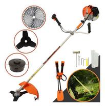 Roçadeira a Gasolina Vr620h Vulcan Trent 62cc 3hp p/ Grama, Mato Alto, Galhos e Troncos com Lamina Serra de Videa Roçadeira a Gasolina Vr620h Vulcan Trent 62cc 3hp p/ Grama, Mato Alto, Galhos e Troncos com Lamina Serra de Videa