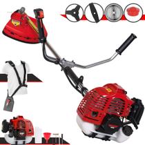 Roçadeira Aparador de Grama Kawashima KW52L À Gasolina 52cc 2,5HP de Potência 10.000rpm Profissional Multifunções Com Carretel de Nylon + Lâmina Facão + Lâmina 3 Pontas + Lâmina 40 Dentes de Vídea Roçadeira Aparador de Grama Kawashima KW52L À Gasolina 52cc 2,5HP de Potência 10.000rpm Profissional Multifunções Com Carretel de Nylon + Lâmina Facão + Lâmina 3 Pontas + Lâmina 40 Dentes de Vídea