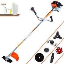 Roçadeira Aparador de Grama Vulcan VR430S À Gasolina 2T 43cc 1,7HP 10.000rpm Completa Com 6 Opções de Cortes Carretel de Nylon, Faca 2 Pontas, Faca 3 Pontas, Faca 6 Pontas, Faca 80 Dentes e Trimmer Roçadeira Aparador de Grama Vulcan VR430S À Gasolina 2T 43cc 1,7HP 10.000rpm Completa Com 6 Opções de Cortes Carretel de Nylon, Faca 2 Pontas, Faca 3 Pontas, Faca 6 Pontas, Faca 80 Dentes e Trimmer