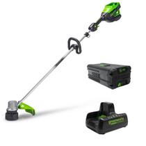 Roçadeira Brushless 82V com Bateria 4,0Ah + Carregador Bivolt GREENWORKS