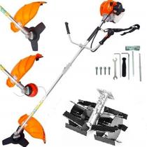Roçadeira Costal a Gasolina com Enxada Conforto e Super Potência