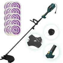 Roçadeira Elétrica Tekna BC1250E1SS 1200W com Lâmina Carretel e Fio Nylon Oregon 3mm Roçadeira Elétrica Tekna BC1250E1SS 1200W com Lâmina Carretel e Fio Nylon Oregon 3mm