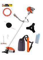 Roçadeira Gasolina 51,6cc Rl520ac Tekna + Kit Rolo Fio Nylon