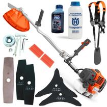 Roçadeira Gasolina Husqvarna 331R Kit de Lâminas 2 e 3 Pontas Roçadeira Gasolina Husqvarna 331R Kit de Lâminas 2 e 3 Pontas