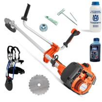 Roçadeira Gasolina Profissional Florestal Com Serra Husqvarna 545F 45,7cc