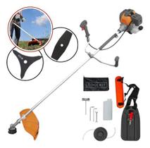 Roçadeira Gasolina Profissional Tekna Rl520p 2hp 52cc com Lamina 3 pontas + Faca 2 pontas Roçadeira Gasolina Profissional Tekna Rl520p 2hp 52cc com Lamina 3 pontas + Faca 2 pontas