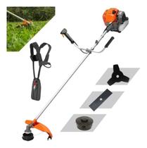 Roçadeira Gasolina Tekna Rl430acntk 43c + Faca 2 Pontas 35cm