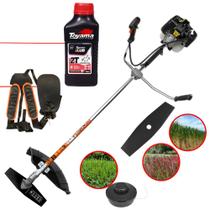 Roçadeira GRH520 Terra 52cc 2,5HP Robusta, Potente e de Alta Performance Com Óleo Toyama Ideal Para Manutenção e Limpeza de Rodovias Roçadeira GRH520 Terra 52cc 2,5HP Robusta, Potente e de Alta Performance Com Óleo Toyama Ideal Para Manutenção e Limpeza de Rodovias